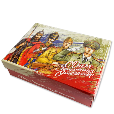 Подарочный набор с чаем  'К празднику' (Богатыри), Россия