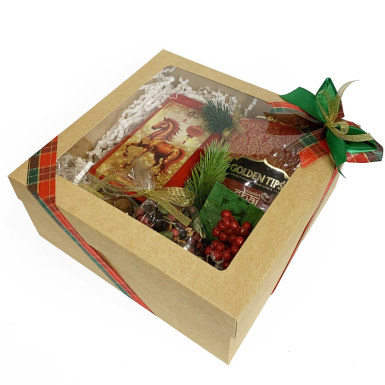 Подарочный набор - Коробка 'Праздничное сияние', Дизайн-студия на Фонтанке