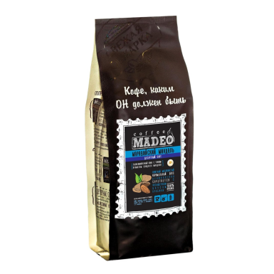 Кофе - Маравийский миндаль, 100% арабика, в зернах, 500 гр.