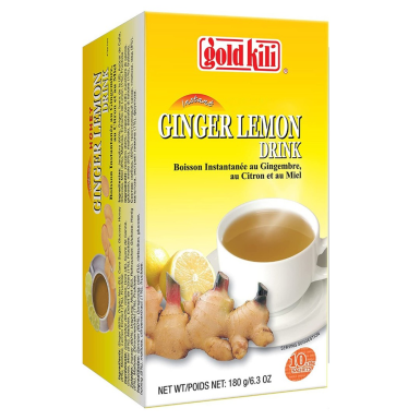 Имбирный напиток с лимоном  'Голд Кили', быстрорастворимый 180 г (10 саше)