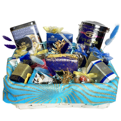 Чайный набор - Корзина 'Восточная ночь'