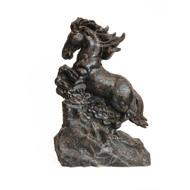 Декоративная чайная скульптура из чая  Шен Пуэр - Конь, 1,360 кг.