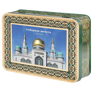 Чай чёрный цейлонский в шкатулке - Москва, Соборная Мечеть, 50 гр.