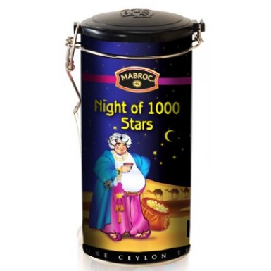Чай ТМ 'Маброк' - Ночь 1000 звезд, жесть, Шри-Ланка, 200 гр.