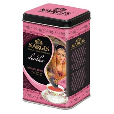 Чай чёрный ТМ 'Наргис'  - Devika Assam FTGFOP1, жесть, 200 г.