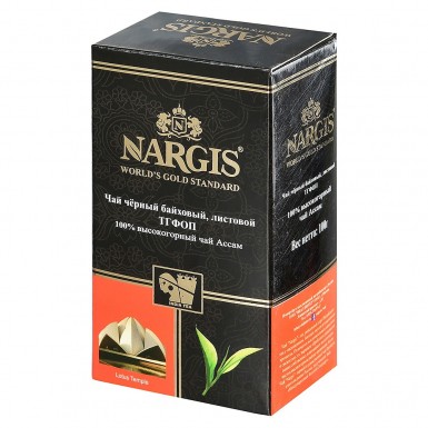Чай чёрный Assam TGFOP, 100 г. Наргис